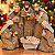 Presépio de Natal em Resina 30x15x27cm Dourado com Sagrada Família e Reis Magos Decoração Natalina - Imagem 9