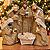 Presépio de Natal em Resina 30x15x27cm Dourado com Sagrada Família e Reis Magos Decoração Natalina - Imagem 7