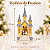 Luminária Natalina Catedral Musical com LED e Globo de Neve 41cm USB - Imagem 4