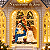 Luminária Natalina Catedral Musical com LED e Globo de Neve 41cm USB - Imagem 6