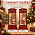 Luminária Decorativa Natalina Cabine Telefônica 25cm com LED e Música, USB - Imagem 2