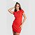Vestido Canelado Must Have Vermelho Labellamafia - Imagem 3