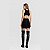 Saia Malha Streetwear Preto Labellamafia - Imagem 2