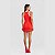 Vestido Canelado Must Have Vermelho Labellamafia - Imagem 2