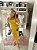 Vestido Midi Folha de Ouro Maria Gueixa - Imagem 1