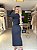 VESTIDO MIDI CANELADO STRASS MARIA GUEIXA - Imagem 3