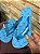 CHINELO FLIP-FLOP LOGOMANIA MARIA GUEIXA, SUMMER BLUE - Imagem 1