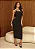 VESTIDO MIDI CANELADO LOGO MARIA GUEIXA - Imagem 1