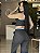 CONJUNTO ALFAIATARIA CALCA + CROPPED RISCA DE GIZ MARIA GUEIXA - Imagem 2