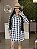 VESTIDO CAMISA XADREZ QUADRICULADO MARIA GUEIXA - Imagem 3