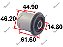 Bucha da bandeja superior Toyota Hilux SW4 2005-2015 - Tenacity - Imagem 3