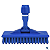 Kit com 95 Suporte Lt Escova Maxi Tech Azul Bralimpia Limpa Tudo - Imagem 3