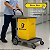 Saco Coletor De Resíduos P/ Carrinho Limpeza Amarelo - Bralimpia - Imagem 6