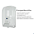 Dispenser Sabonete Líquido 1,5L Velado c/ Branco Profissional Com Chave - Imagem 3