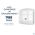 Dispenser Papel Toalha Interfolhado 700 Folhas Profissional Parede Branco Velado - Imagem 4