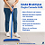 Rodo Dry 45cm Borracha Dupla Profissional Bralimpia Sem Cabo - Imagem 2