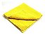Pano Microfibra Amarelo 40x40cm Bralimpia Limpeza Profissional - Imagem 2