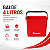 Balde 4 Litros Com Alça Vermelho Bralimpia Multiuso - Imagem 2