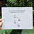 Convite de casamento 19x14 cm em papel semente - Imagem 2