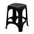 Banqueta PVC Preta Tramontina - Imagem 1