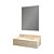Conjunto Bancada Yaris Travertino Gaam - Imagem 2