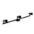 Trilho Injet Dital 108/3 Preto - Imagem 1