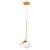 Pendente Dreams Curve Bronzearte - Gold 1/e27 - Imagem 1