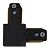 Conector L para Trilho Preto Blumenau - Imagem 1