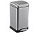 Lixeira Inox Quadrada Fosca 30L - Imagem 1