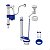 Kit Completo Mecanismo Universal para Caixa Acoplada Blukit - Imagem 1