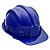 Capacete para Obra Com Carneira Azul Worker - Imagem 1