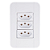 Tomada 4x2 Tripla Tablet Tramontina - Imagem 1
