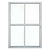 Porta Br Correr 2f. 9538 150 L X 210 a Alumasa - Imagem 1