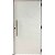 Porta Giro Lambri Esquerda Branca 100 x 210 cm Alumasa - Imagem 1