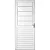 Porta Aluvid Bascul. 80 L X 210 a Esq Branca Nc - Imagem 1