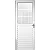 Porta Aluvid Postigo 80 L X 210 a Dir Branca Nc - Imagem 1