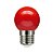Lâmpada Led Bolinha 1w Vermelha 220v Taschibra - Imagem 1