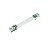 Luminaria Led 2x9,9w Branca Bivolt Taschibra - Imagem 1