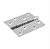 Dobradiça Inox 75x47mm 3 Mahler - Imagem 1