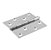 Dobradiça Inox 88x55mm 3x1/2 Mahler - Imagem 1