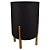 Vaso Cilindro Decore 34 Chumbo Japi - Imagem 1