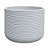 Vaso Cilindro Lagoon 33 Off White Japi - Imagem 1