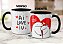 Caneca Flork Namorados Apaixonados Ai Love Iu Te Amo Feinha - Imagem 8