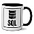 Caneca SQL BD Presente Criativo Profissão Banco de Dados - Imagem 1