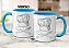 Caneca Chapeu Master Chef Cozinheiro Presente Criativo - Imagem 5