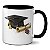 Caneca Diploma Universitário Presente Criativo Formatura - Imagem 1
