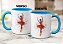 Caneca Bailarina Aquarela Ballet Xícara Criativa Presente - Imagem 3