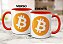Caneca Bitcoin Logo Oficial Criptomoeda Virtual Investidor - Imagem 7