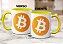 Caneca Bitcoin Logo Oficial Criptomoeda Virtual Investidor - Imagem 2