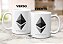 Caneca Ethereum Logo Oficial Criptomoeda Virtual Investidor - Imagem 8